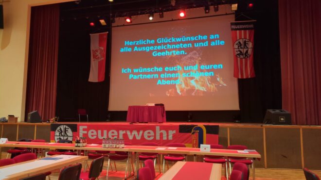 Jahreshauptversammlung der Freiwilligen Feuerwehren der Stadt Arnstadt