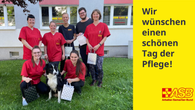 Wir wünschen einen schönen Tag der Pflege!