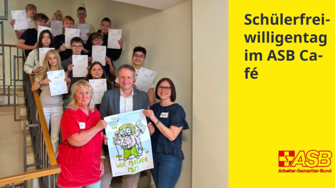 Schülerfreiwilligentag im ASB Café